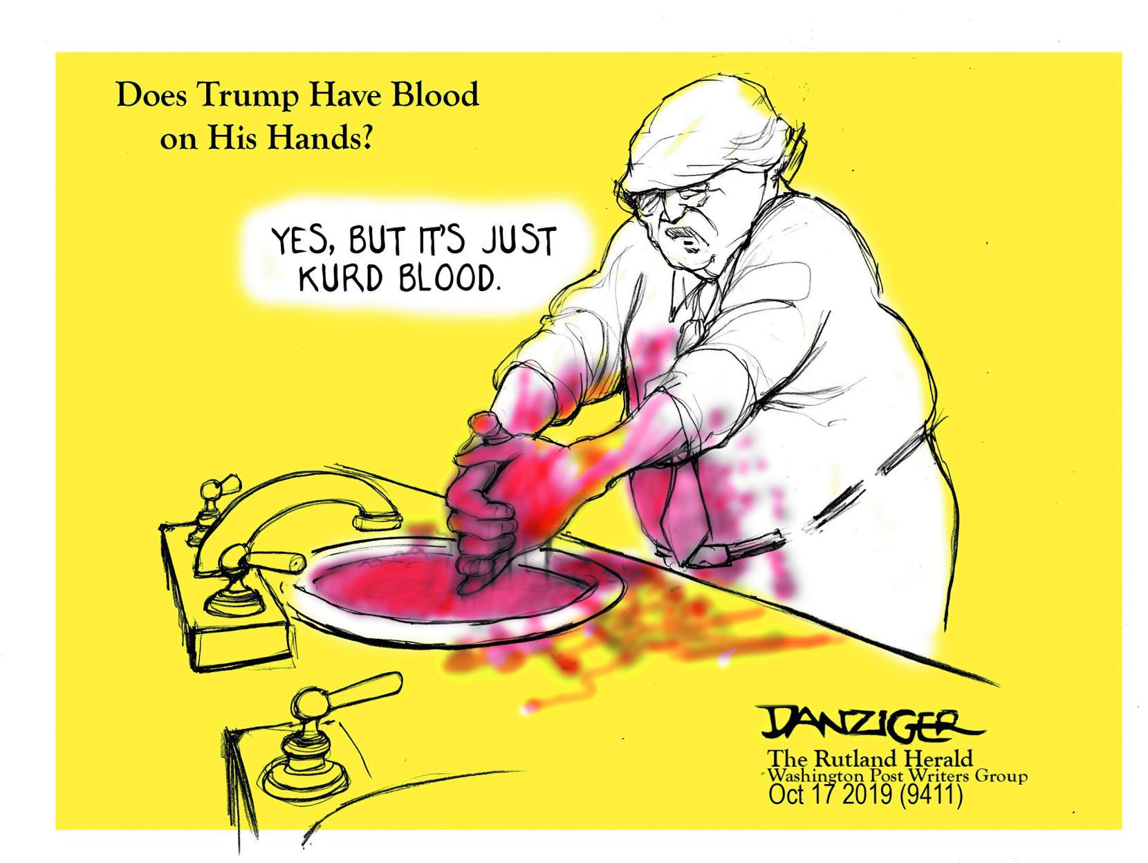 Jeff Danziger cartoon